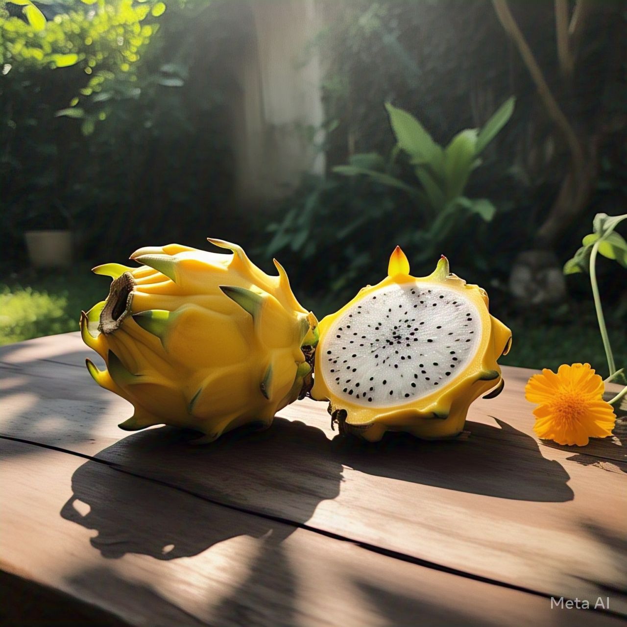 yellow dragon fruit 